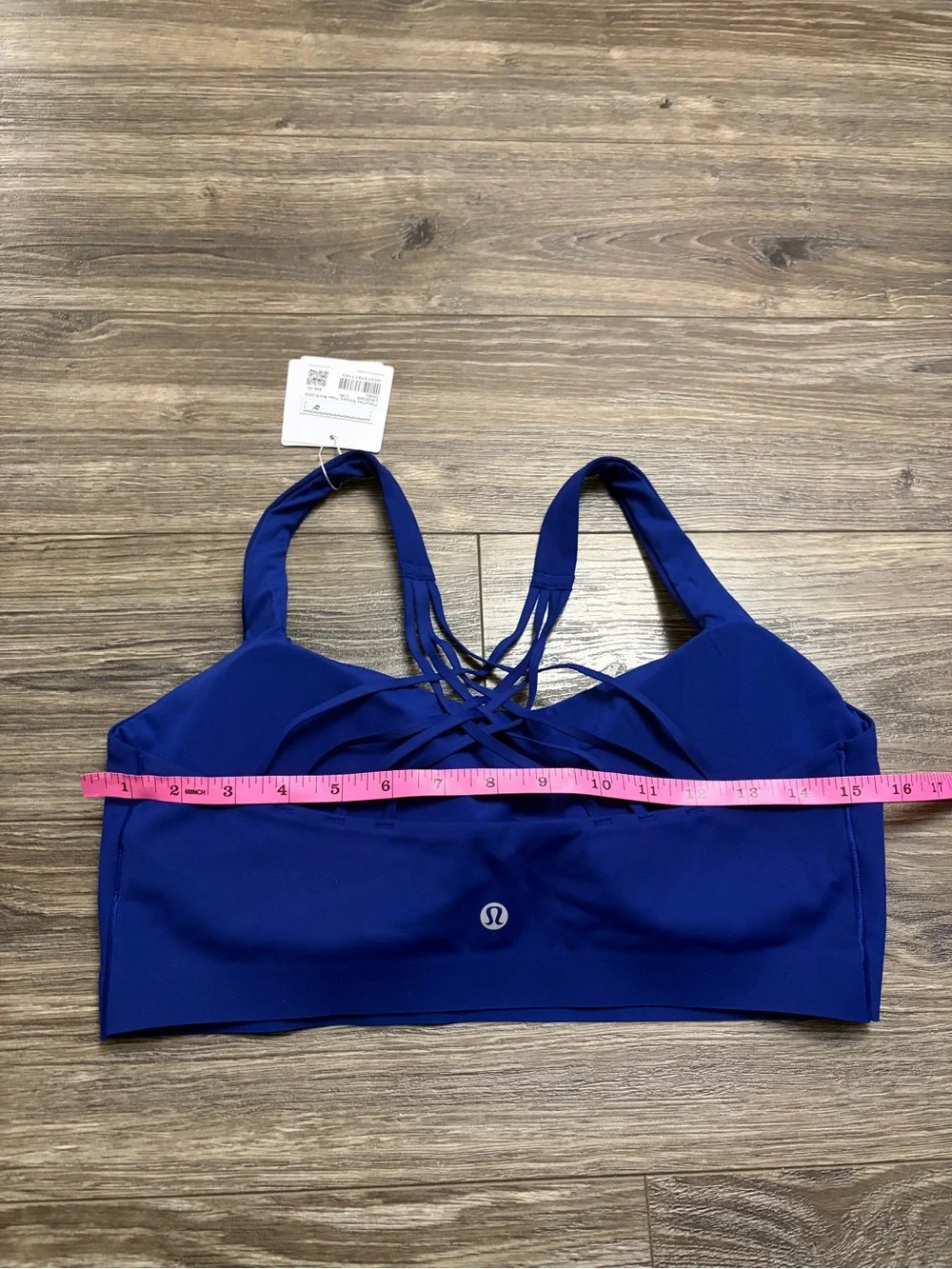 NWT Lululemon FlexyFlex Yoga Bra *Light Support, D-DDD Cups (Deep Sea Blue) L/XL